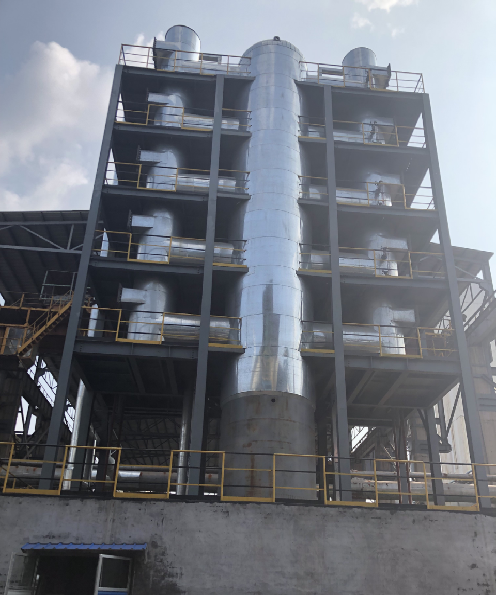 山东富伦钢铁高炉冲渣水余热接纳工程